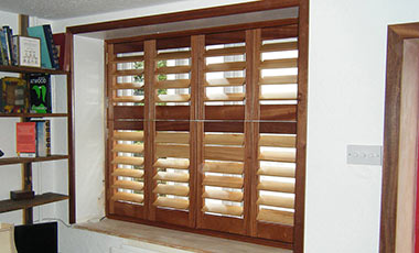 louvered window shutters